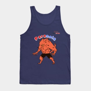 wolf of USA Tank Top